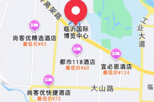 临沂家博会展馆(国际博览中心)交通